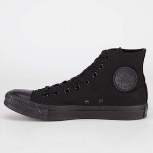 Black Converse Chuck Taylor All Stars hightops